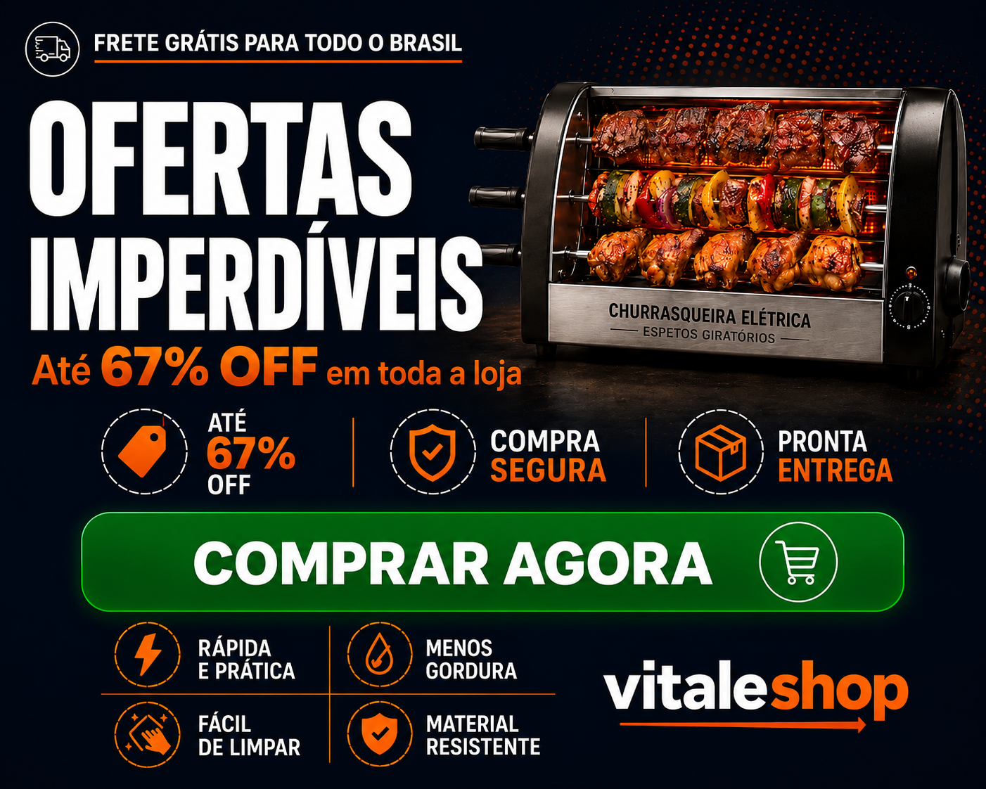 Ofertas Imperdíveis — até 67% OFF em toda a loja