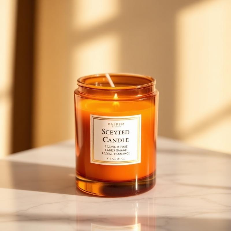 Vela Aromática Âmbar Premium